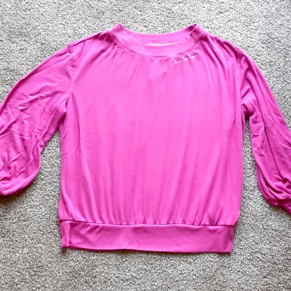 Peace Love World Balloon Sleeve Shirt
